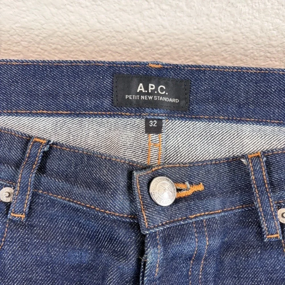 A.P.C. Petit New Standard Japanese‎ Selvedge Jeans Blue Men 32x34 Slim Straight